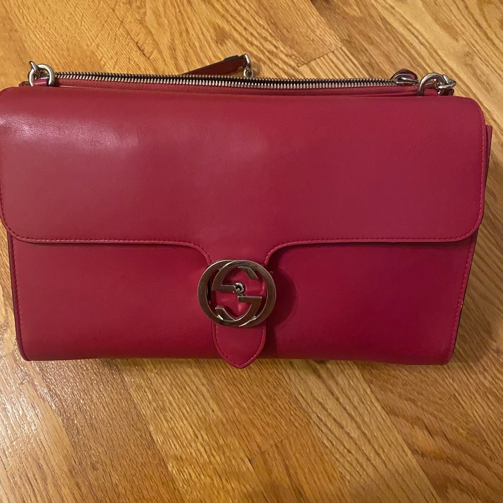 Gucci Cherry Red Crossbody Bag